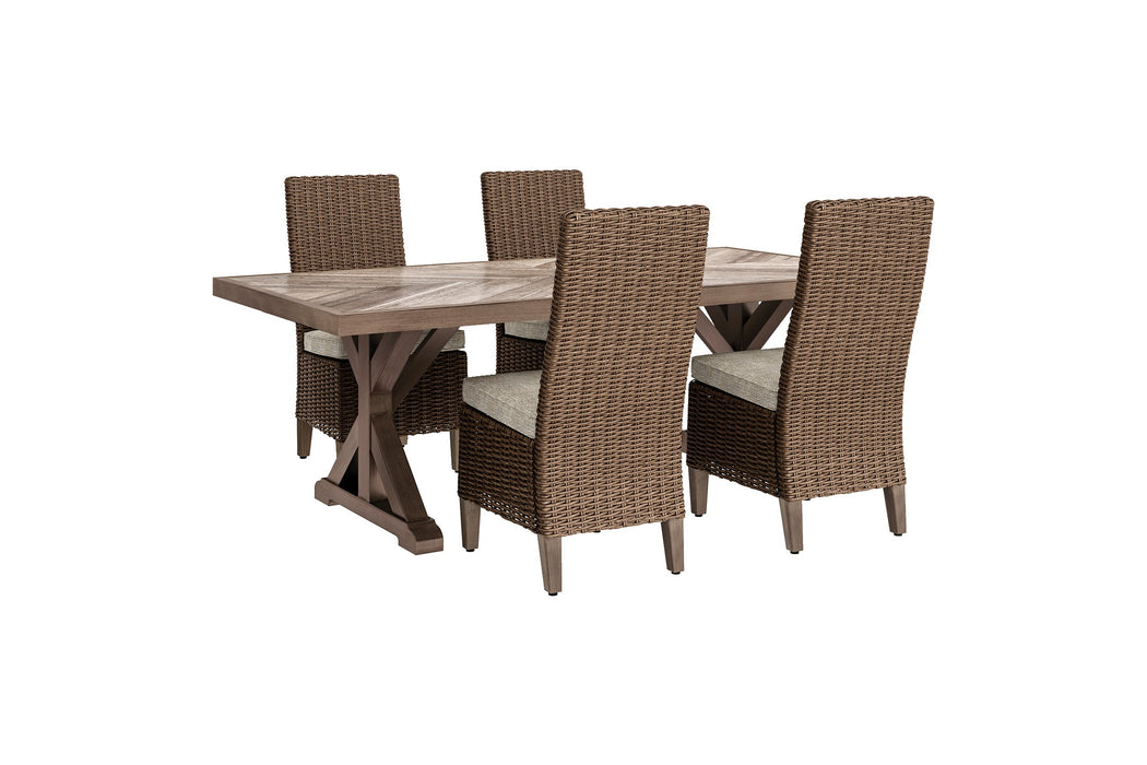 Beachcroft Outdoor Dining Set - Dow Furniture (ME)