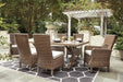 Beachcroft Outdoor Dining Set - Dow Furniture (ME)