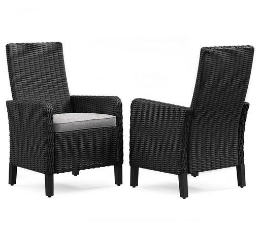 Beachcroft Outdoor Arm Chair with Cushion (Set of 2) - Dow Furniture (ME)