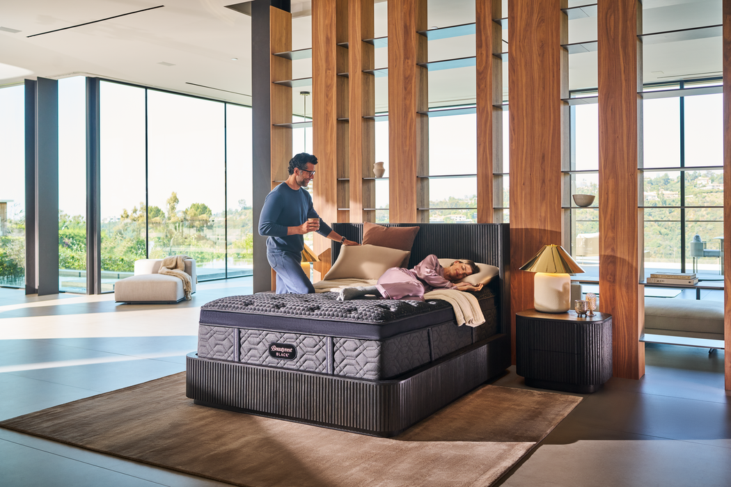 Beautyrest Black Series Four Plush Summit Pillow Top Mattress - Dow Furniture (ME)