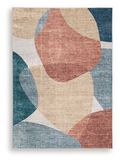 Chanleigh Washable 5' x 7' Area Rug - Dow Furniture (ME)
