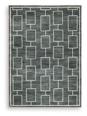Elderland Washable 5' x 7' Area Rug - Dow Furniture (ME)