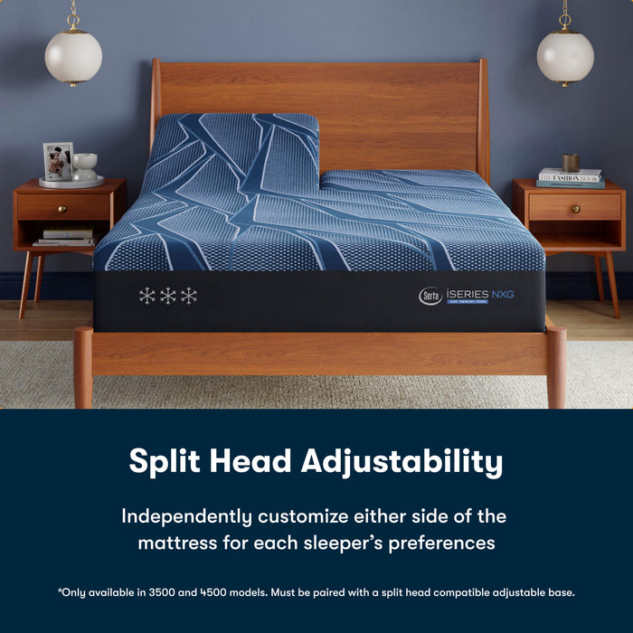 Serta® iSeries® NXG™ Mattress - 3500 Hybrid Medium - Dow Furniture (ME)