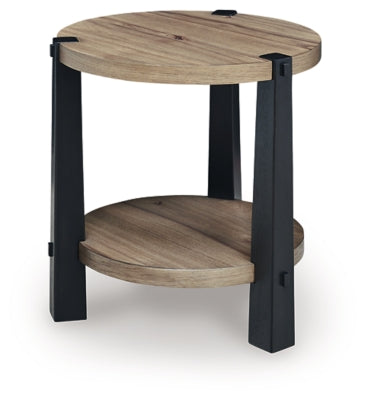 Ridgester End Table - Dow Furniture (ME)