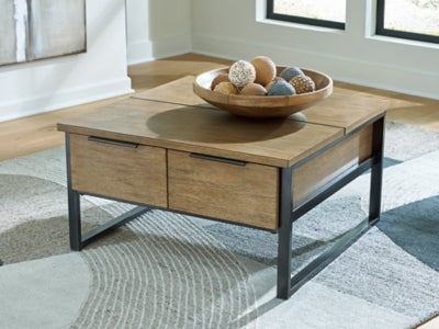 Montia Lift-Top Coffee Table - Dow Furniture (ME)