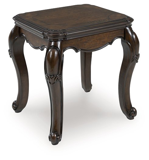 Maylee End Table - Dow Furniture (ME)