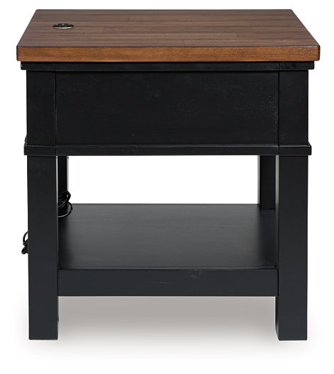 Wildenauer End Table - Dow Furniture (ME)