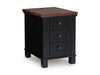Wildenauer Chairside End Table - Dow Furniture (ME)