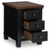 Wildenauer Chairside End Table - Dow Furniture (ME)