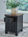 Wildenauer Chairside End Table - Dow Furniture (ME)