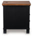 Wildenauer Chairside End Table - Dow Furniture (ME)