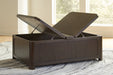 Breckington Coffee Table With Storage - Dow Furniture (ME)