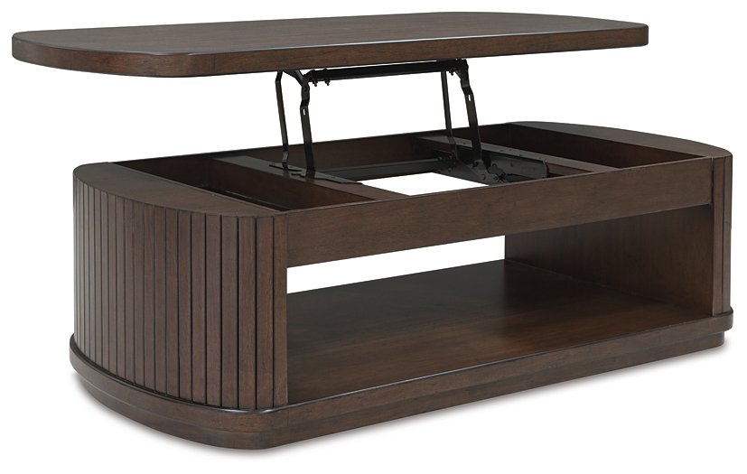 Korestone Lift-Top Coffee Table - Dow Furniture (ME)