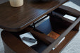 Korestone Lift-Top Coffee Table - Dow Furniture (ME)