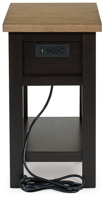 Drazmine Chairside End Table - Dow Furniture (ME)
