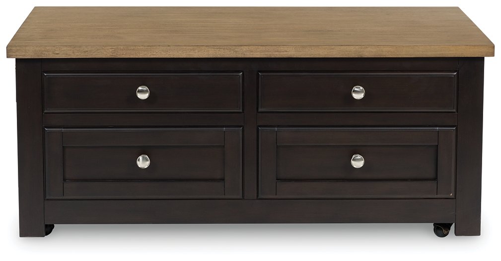 Drazmine Lift-Top Coffee Table - Dow Furniture (ME)