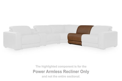 Magic Man 5-Piece Power Reclining Sectional - Dow Furniture (ME)