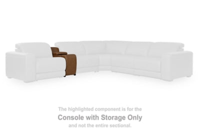 Magic Man 5-Piece Power Reclining Sectional - Dow Furniture (ME)