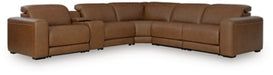 Magic Man 5-Piece Power Reclining Sectional - Dow Furniture (ME)