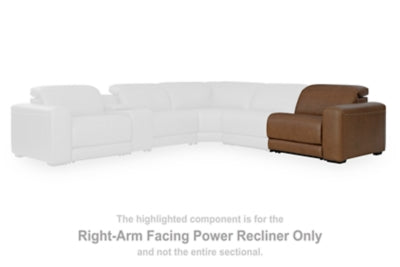 Magic Man 5-Piece Power Reclining Sectional - Dow Furniture (ME)