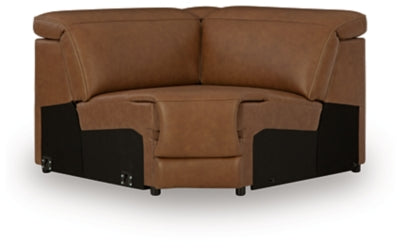 Magic Man 5-Piece Power Reclining Sectional - Dow Furniture (ME)