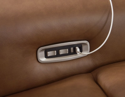 Magic Man 5-Piece Power Reclining Sectional - Dow Furniture (ME)