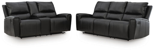 Glossmore Reclining Package - Dow Furniture (ME)