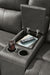 Bleckley Power Reclining Loveseat with Console - Dow Furniture (ME)