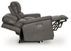 Bleckley Power Reclining Loveseat with Console - Dow Furniture (ME)
