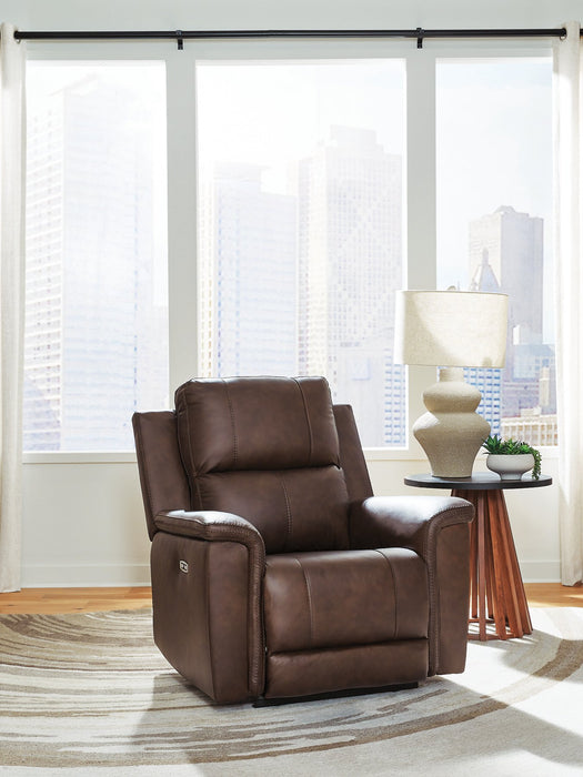 Bleckley Power Recliner - Dow Furniture (ME)