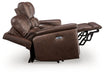 Bleckley Power Reclining Loveseat with Console - Dow Furniture (ME)
