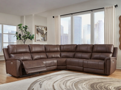 Bleckley Power Reclining Sectional - Dow Furniture (ME)