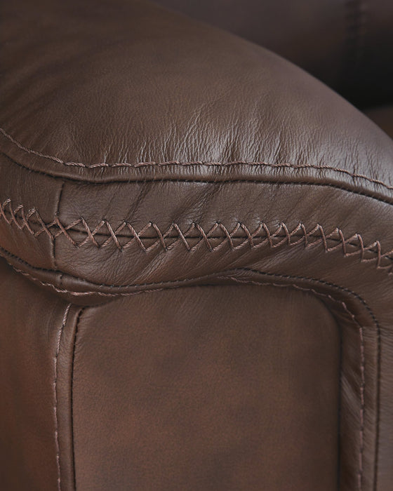 Bleckley Power Reclining Loveseat with Console - Dow Furniture (ME)