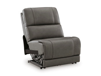 5Z - Pittson Power Reclining Sectional - Dow Furniture (ME)