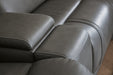 5Z - Pittson Power Reclining Sectional - Dow Furniture (ME)