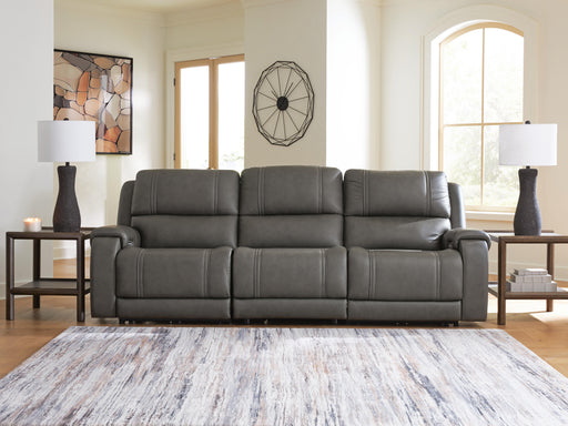 5Z - Pittson Power Sectional Reclining Sofa - Dow Furniture (ME)