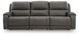 5Z - Pittson Power Sectional Reclining Sofa - Dow Furniture (ME)