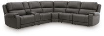 5Z - Pittson Power Reclining Sectional - Dow Furniture (ME)