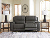 5Z - Pittson Power Reclining Sectional Loveseat - Dow Furniture (ME)