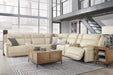 Double Deal Reclining Sectional with 2 Consoles - Dow Furniture (ME)