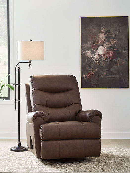 Flynwood Swivel Glider Recliner - Dow Furniture (ME)