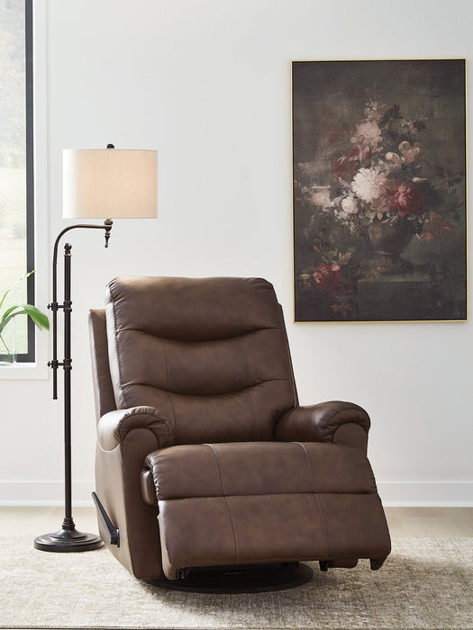 Flynwood Swivel Glider Recliner - Dow Furniture (ME)