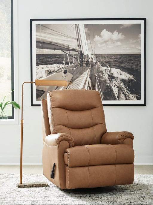 Flynwood Swivel Glider Recliner - Dow Furniture (ME)