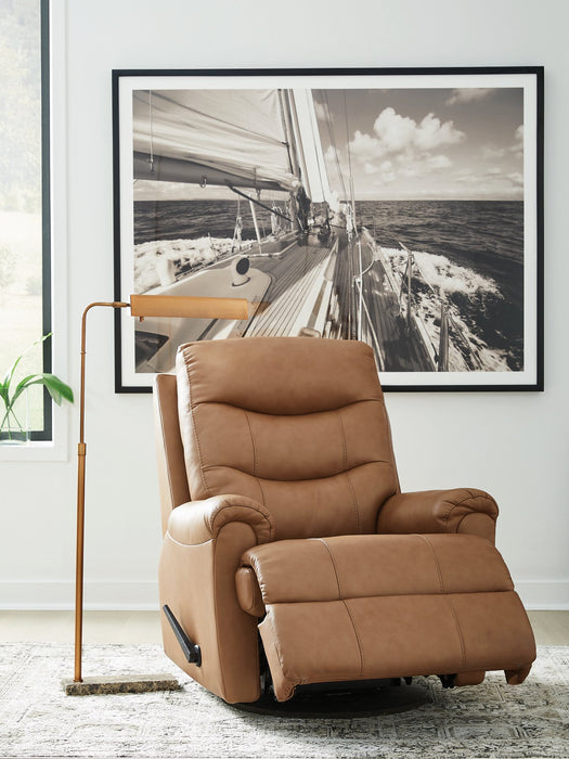 Flynwood Swivel Glider Recliner - Dow Furniture (ME)
