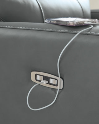 Pennacle Pier Power Recliner - Dow Furniture (ME)