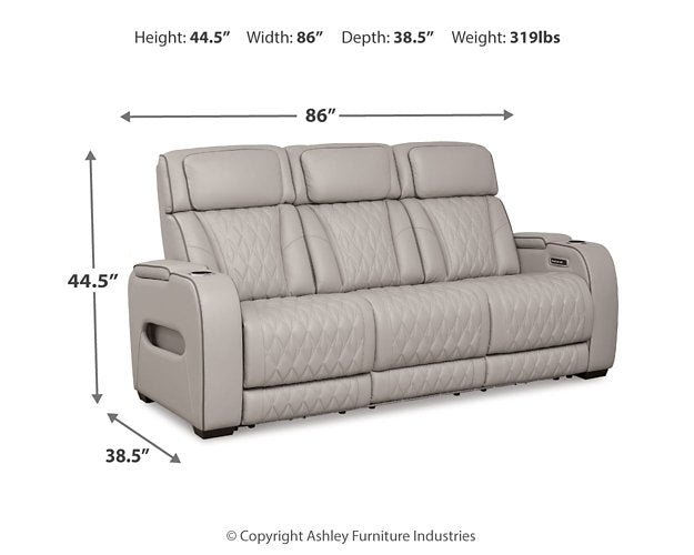 Boyington Power Reclining Sofa - Dow Furniture (ME)