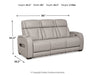 Boyington Power Reclining Sofa - Dow Furniture (ME)