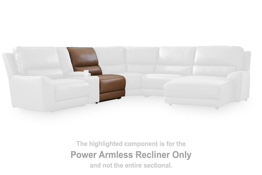 DeepWakes Power Reclining Sectional - Dow Furniture (ME)