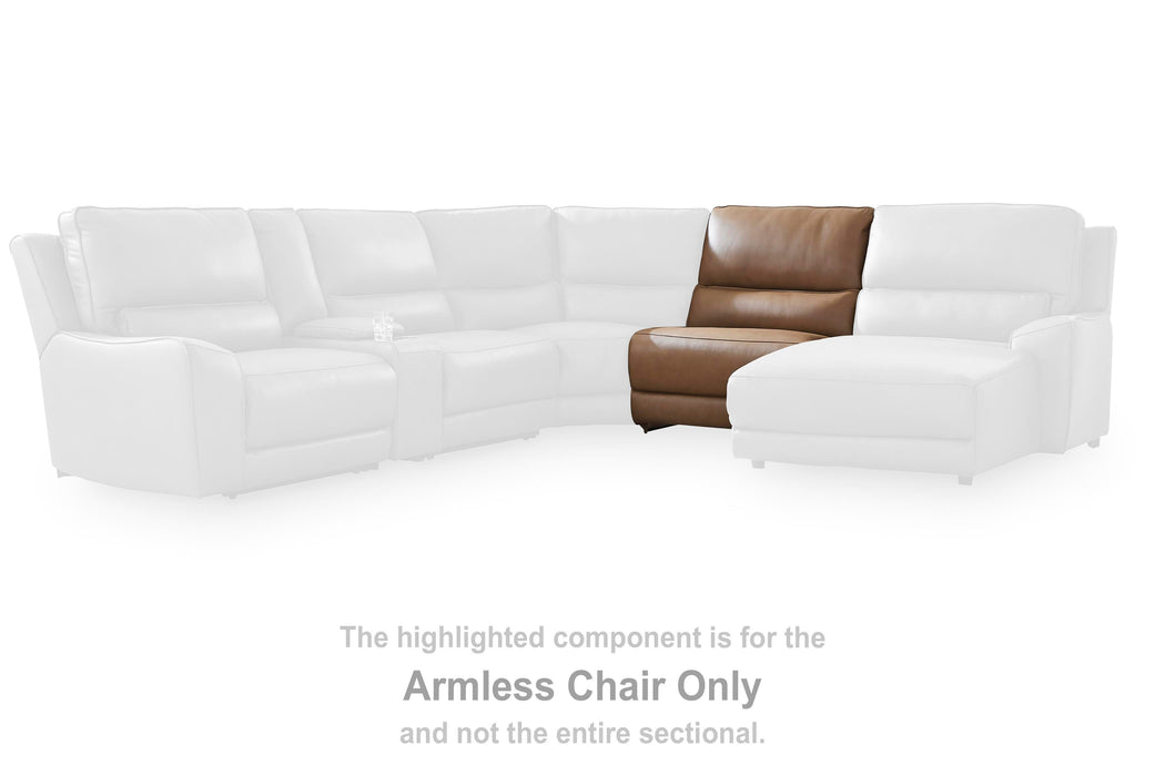DeepWakes Power Reclining Sectional - Dow Furniture (ME)