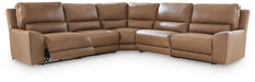 DeepWakes Power Reclining Sectional - Dow Furniture (ME)